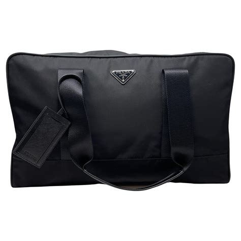 prada tessuto nylon boston bag|prada nylon baguette bag.